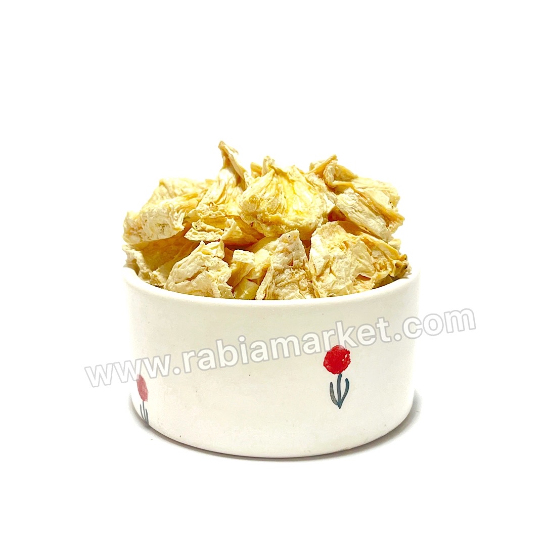 آناناس خشک پفکی فریزدرایر