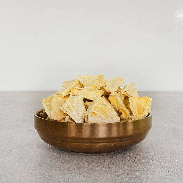 اناناس خشک پفکی فریزدرایر