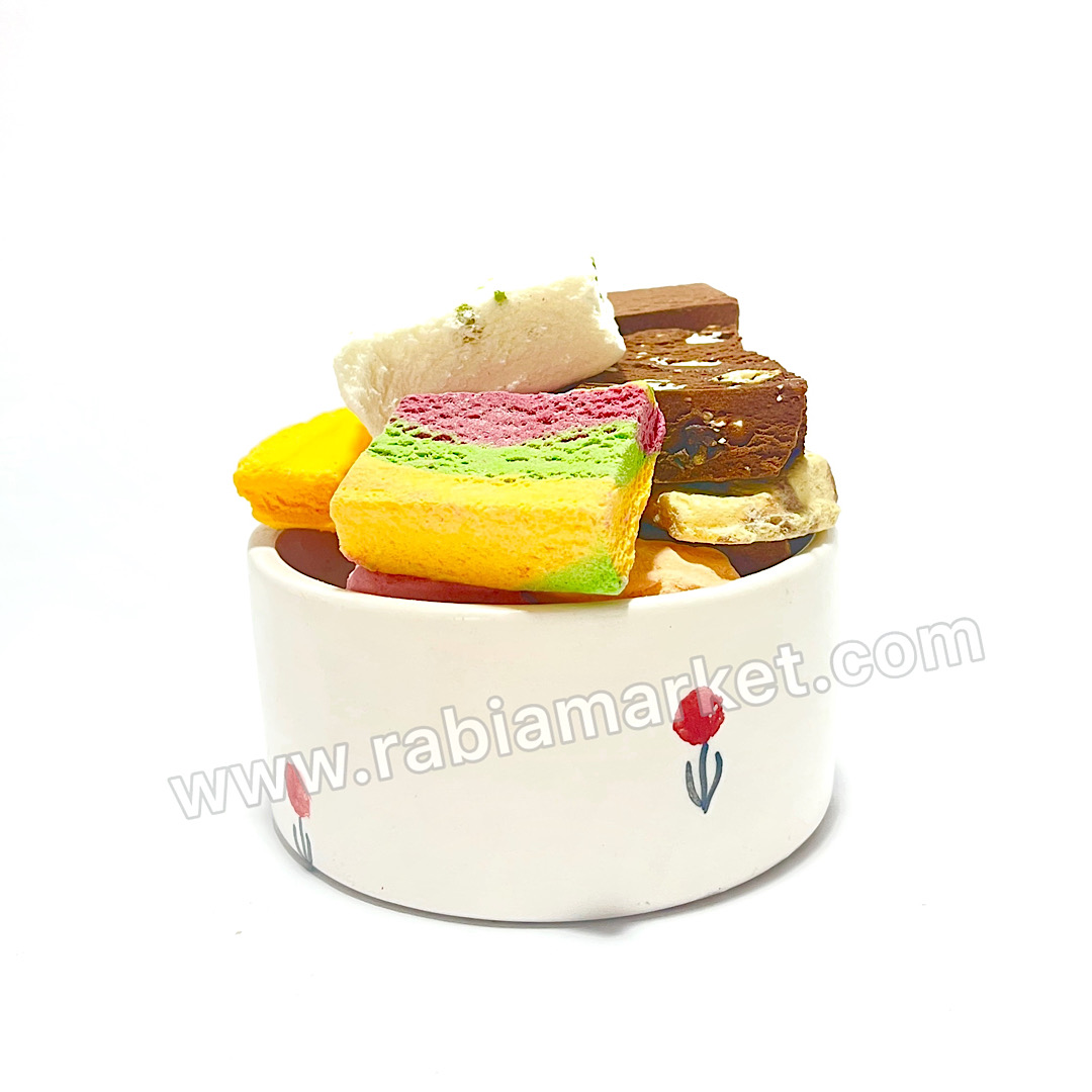 بستنی مخلوط خشک پفکی فریزدرایر