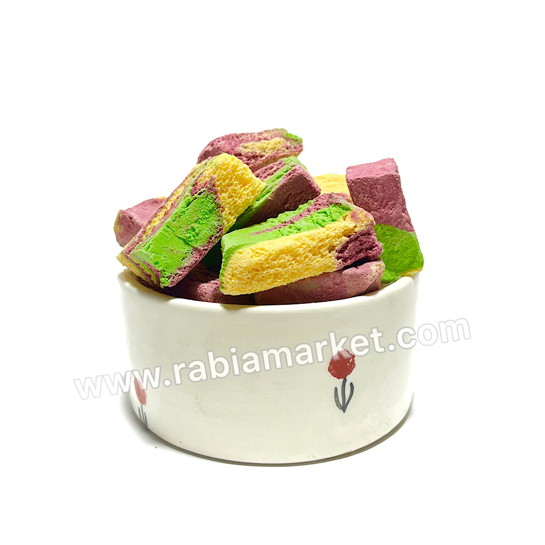 بستنی استوایی خشک پفکی فریزدرایر